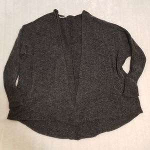 a.gain Oversized Drapey Fuzzy Textured Cardigan